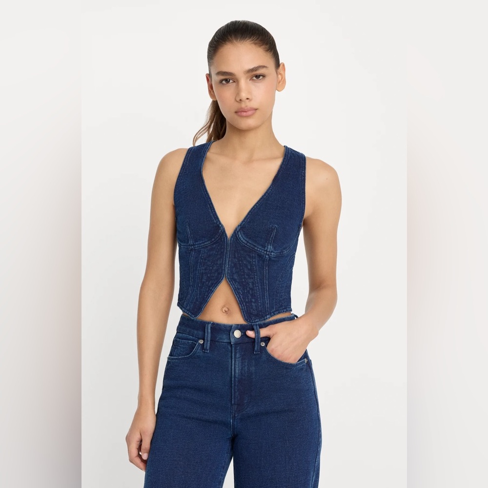 Good American Jeanius Vest